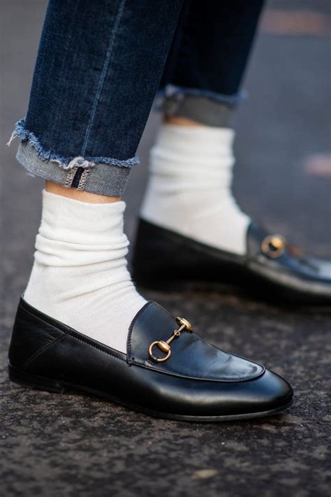 how to wear gucci loafers with no socks|5 WAYS TO STYLE GUCCI BACKLESS LOAFERS .